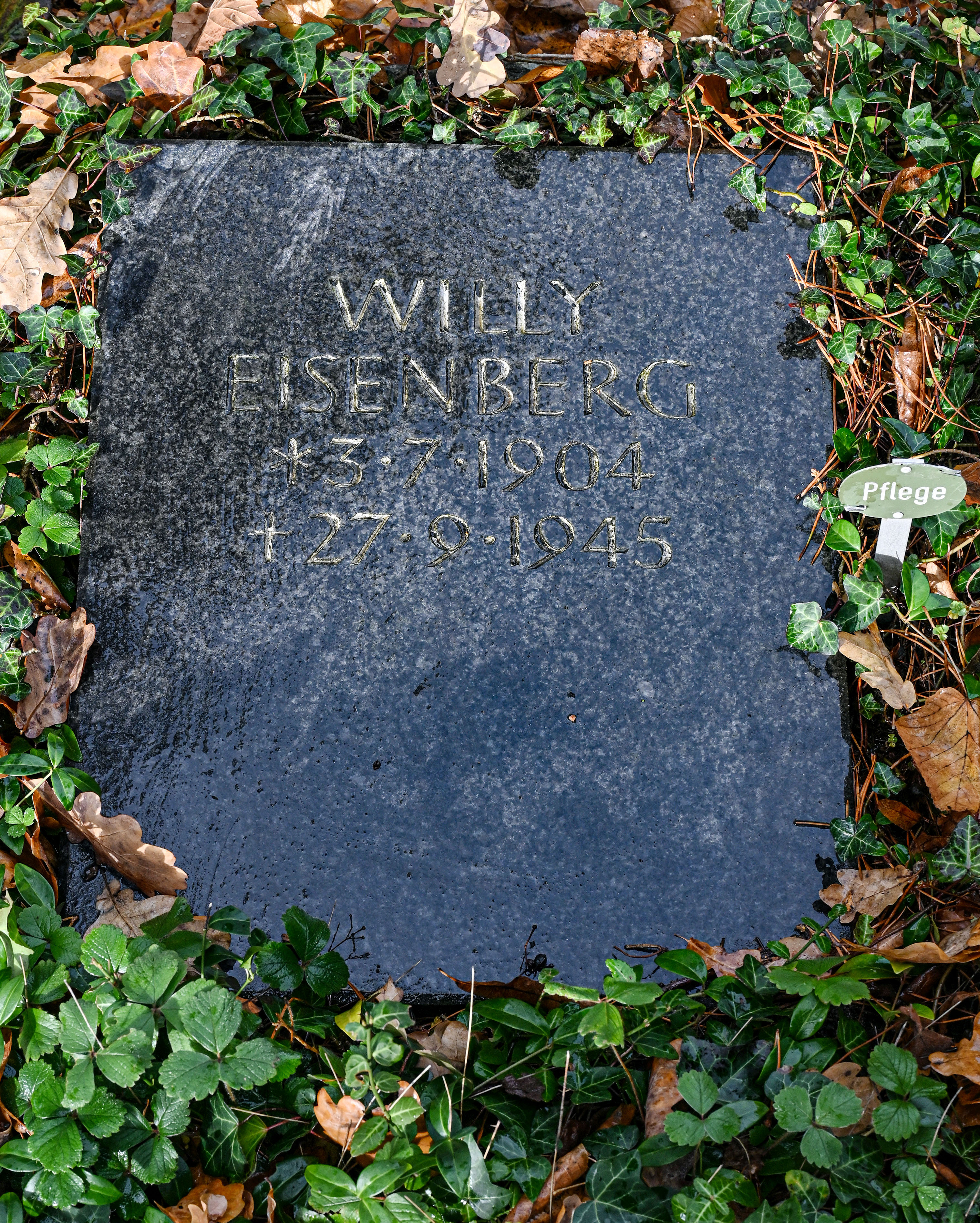 Grab von Willy Eisenberg
© StSG/GSMP, Holm Helis, 2025