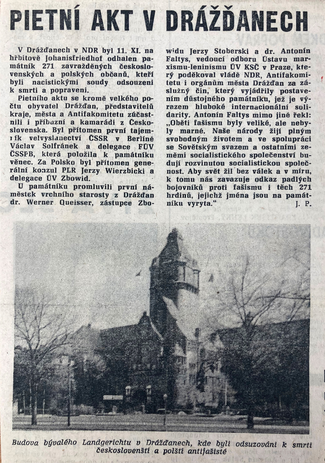 Hlas revoluce, 20.11.1976